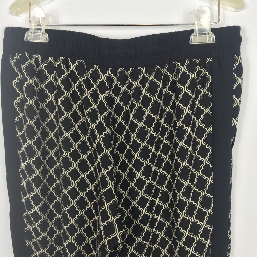 ZAC & RACHEL Contrast Panel Print Pants - Picture 3 of 8